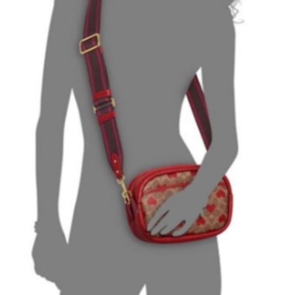 Coach camera bag hearts print from Valentine’s 2022 edition - Picture 8 of 13